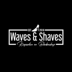 Waves & Shaves logo